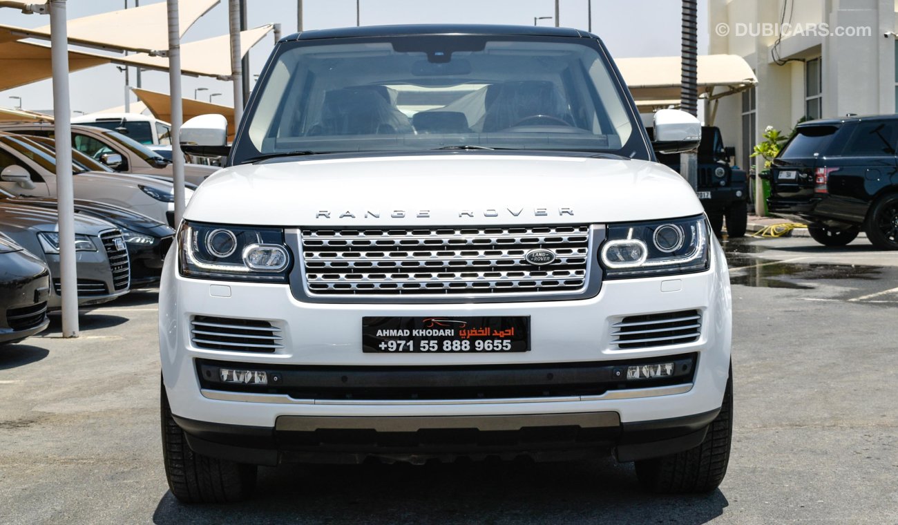 Land Rover Range Rover Vogue SE Supercharged 2015 خليجي فل أوبشن بدون حوادث