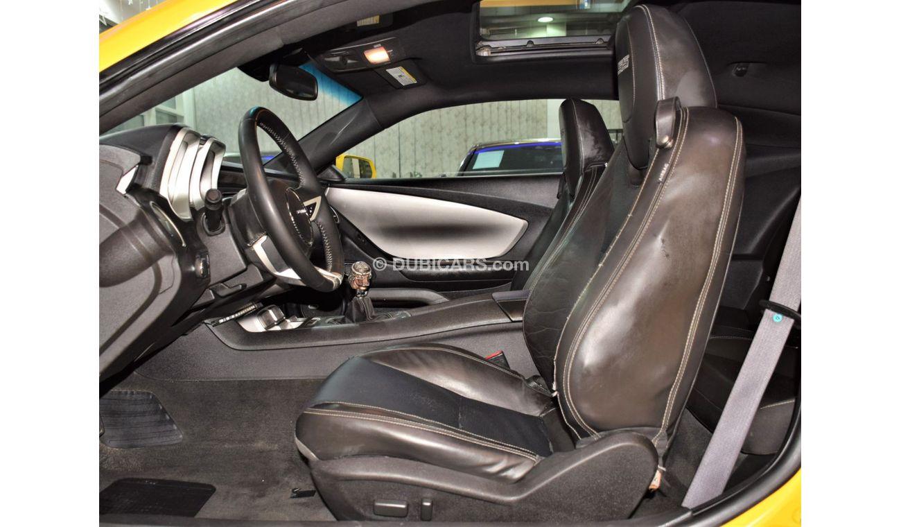 شيفروليه كامارو EXCELLENT DEAL for our Chevrolet Camaro SS 2010 Model!! in Yellow Color! GCC Specs