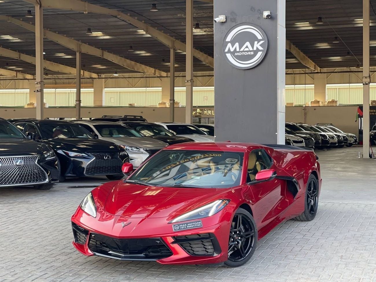 Chevrolet Corvette STINGRAY 3LT Z51 6.2L V8 / CONVERTIBLE / LOW MILEAGE / FULL OPTION / BIG SCREEN