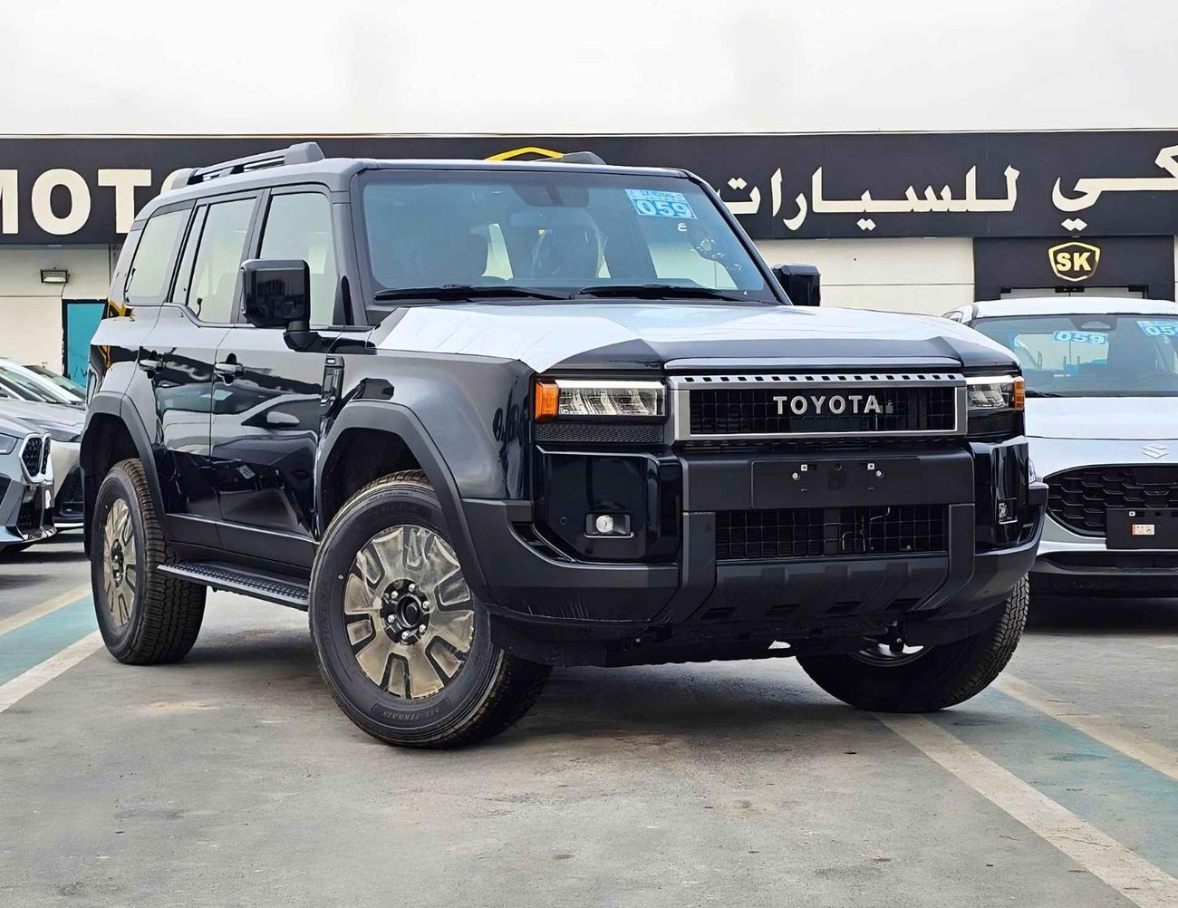 Toyota Prado ALL ROUNDER BASIC TURBO / 2.4L PETROL V4 / SUNROOF / DVD+CAMERA / COOL BOX (CODE#PPARS)