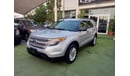 Ford Explorer 2014 model GCC, camera screen, cruise control, wheels, sensors, rear spoiler, in excellent condition
