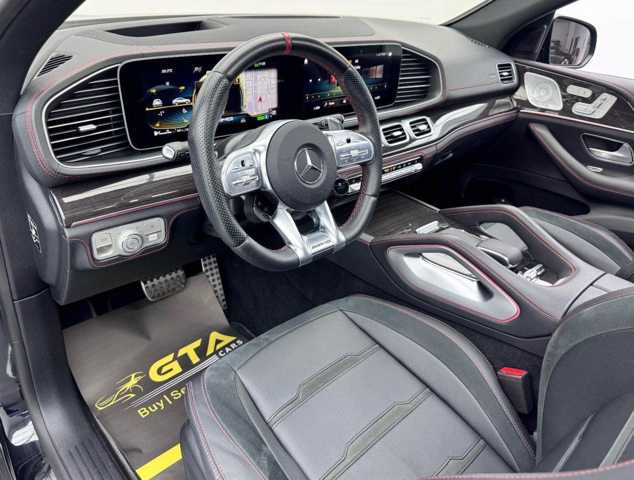 Mercedes-Benz GLE 53 AMG Coupe 4MATIC+ 2021 Mercedes Benz GLE53 AMG 4MATIC Coupe, Warranty, Full Service History, Fully Loaded, GCC