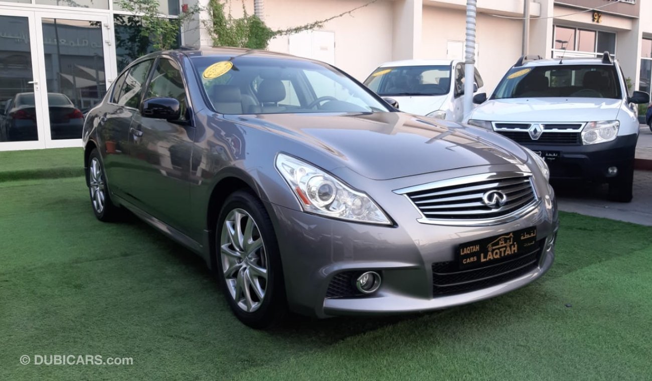 إنفينيتي G37 انفينيتى G37 S وارد  اليابان بحالة ممتازة لاتحتاج لمصاريف رقم واحد جلد فتحه جناح خشب حساسات