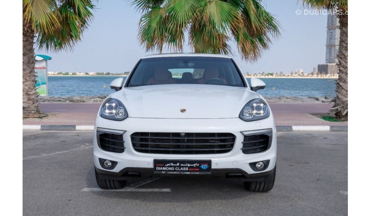 Porsche Cayenne Porsche Cayenne Platinum Edition Panoramic 2017 Gcc Accident free V6