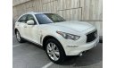 Infiniti QX70 LUXURY 3.7L | GCC | EXCELLENT CONDITION | FREE 2 YEAR WARRANTY | FREE REGISTRATION | 1 YEAR FREE INS