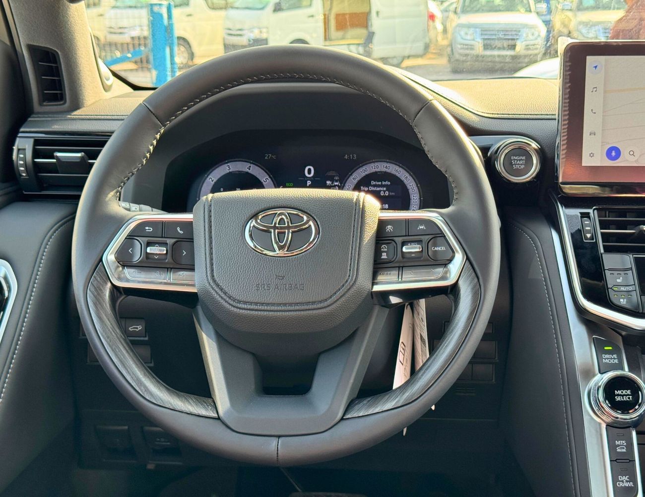 تويوتا لاند كروزر VXR / TOP VARIANT / 3.5L PETROL / 360*CAMERA / HEADUP DISPLAY / FULL OPTION (CODE# VXR31H)