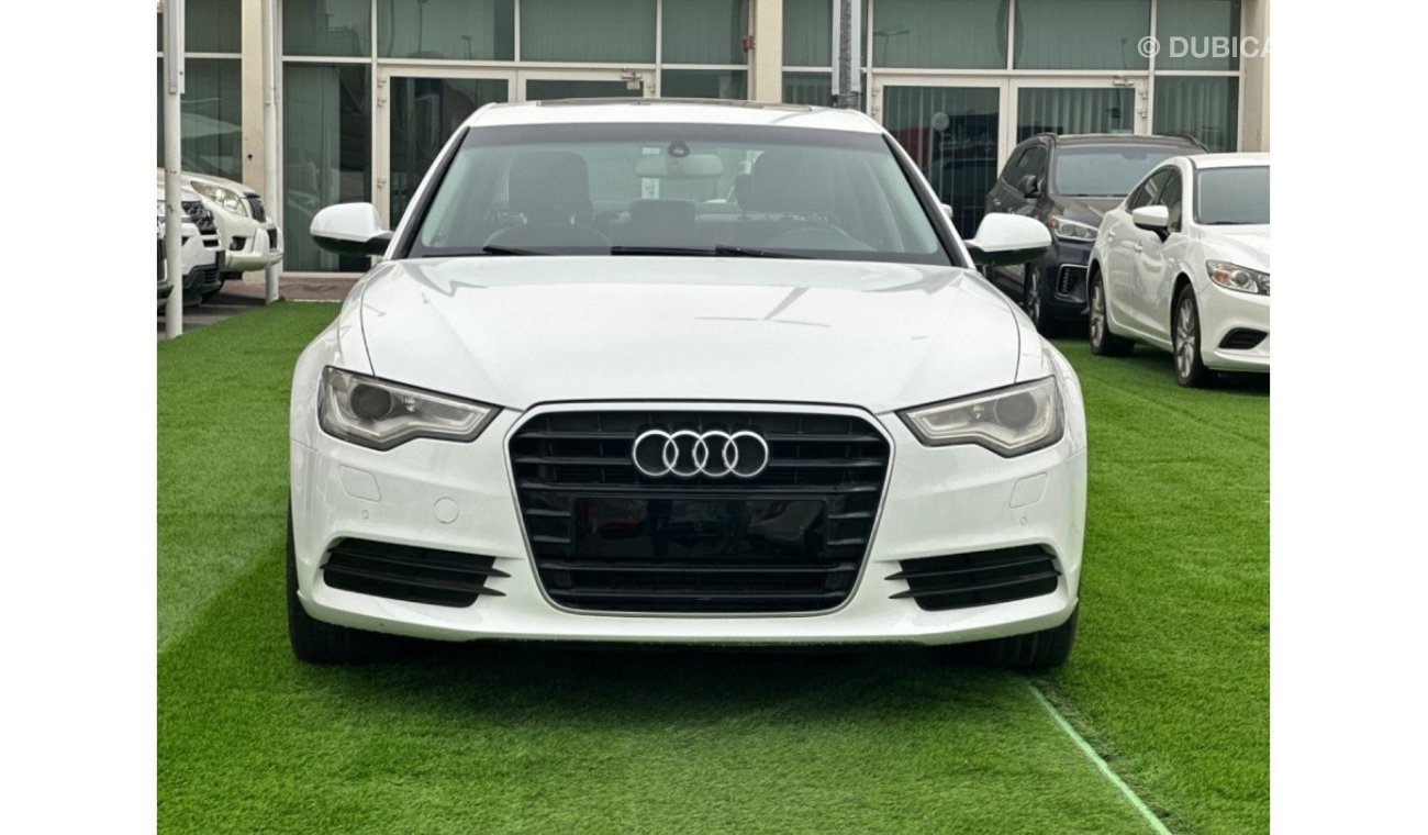 أودي A6 TFSI موديل 2014 GCC CAR PERFECT CONDITION INSIDE AND OUTSIDE FULL OPTION SUN ROOF