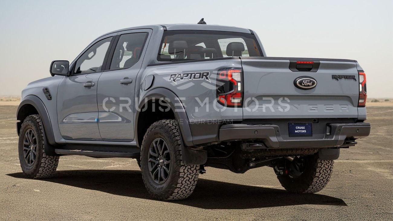 فورد رينجر رابتور Automatic - 3.0L - Petrol - Pick Up - 4WD - 5 Seats - 4 Doors - GREY