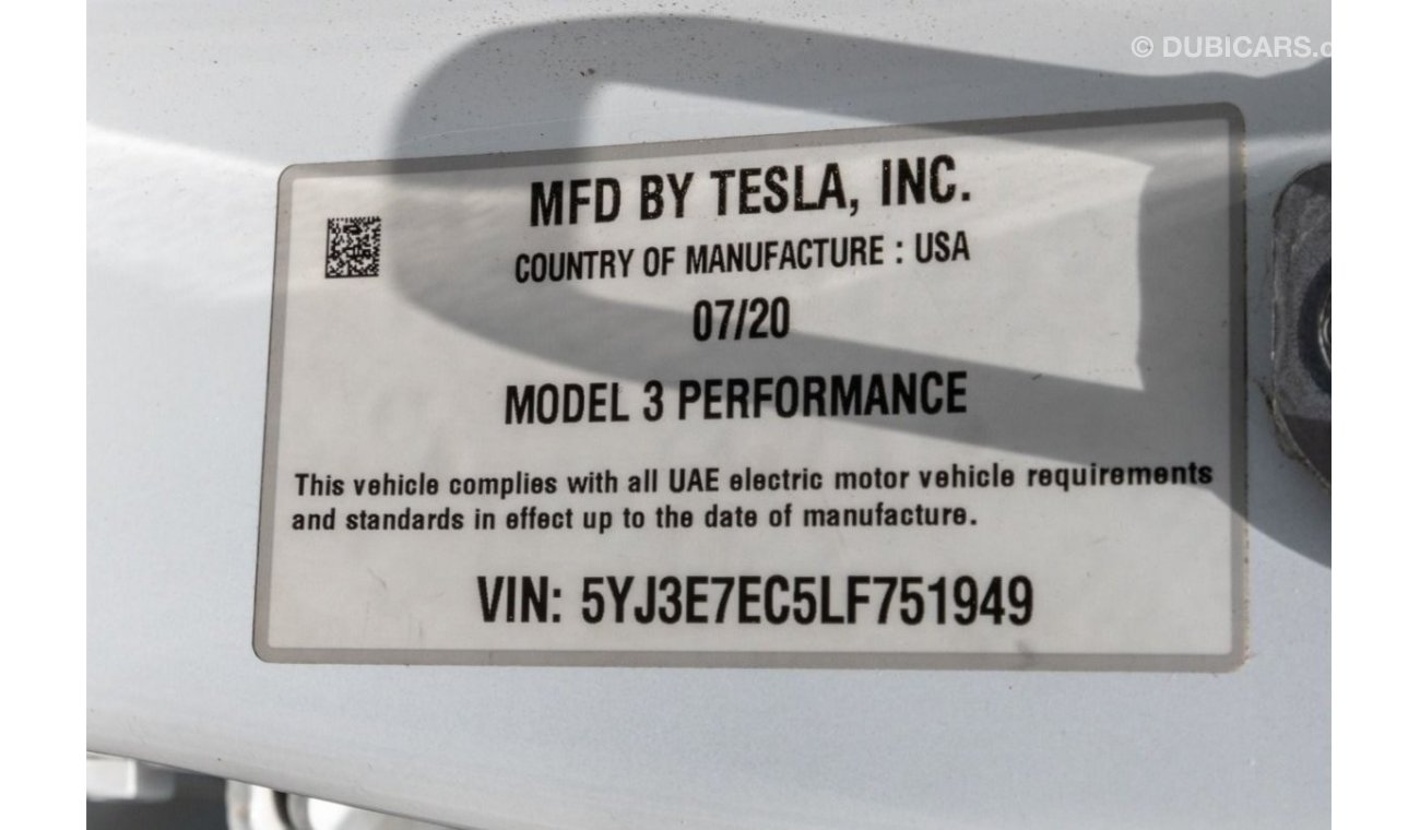 Tesla Model 3 Performance