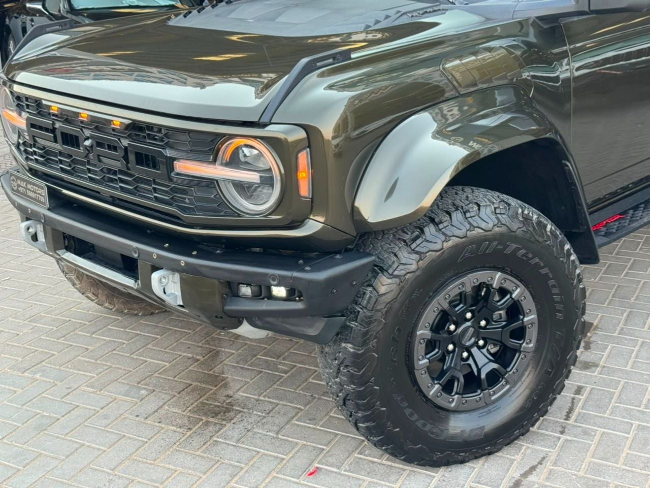 Ford Bronco RAPTOR / V6 3.0 TT / LOW MILEAGE / RADAR / LINE ASSEST / 360 CAMERA / ORIGINAL FOX SUSPENSION KIT
