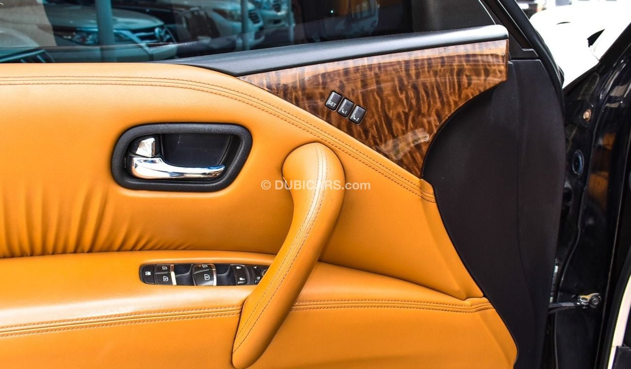 Nissan Patrol Platinum LE With 2023 body kit