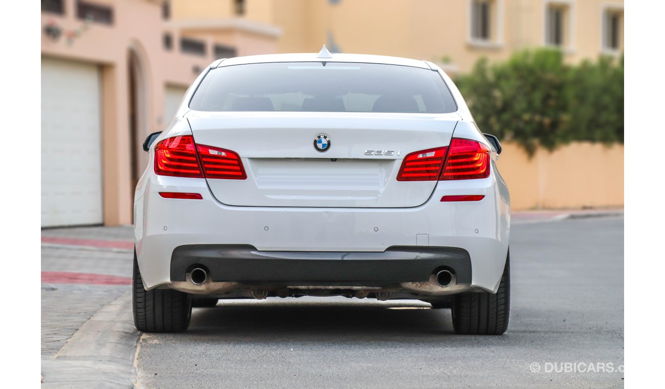 BMW 535i M Sport AED 2460 P.M with 0% Down Payment