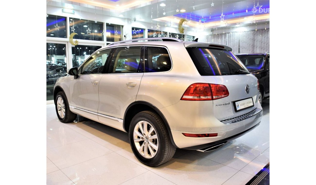 Volkswagen Touareg FULL SERVICE HISTORY Volkswagen Touareg 2013 Model! Beige Color GCC Specs