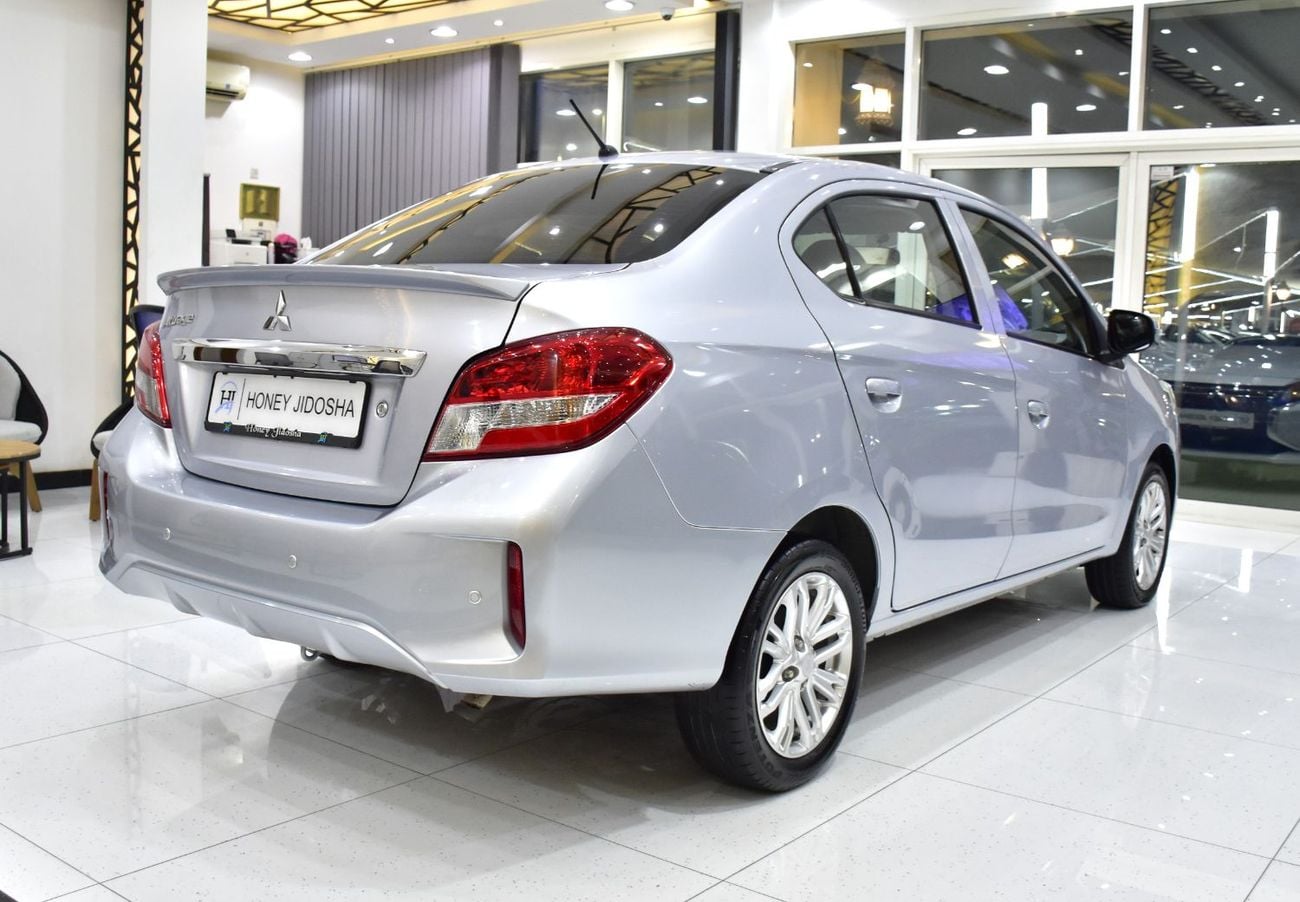Mitsubishi Attrage EXCELLENT DEAL for our Mitsubishi Attrage ( 2021 Model ) in Silver Color GCC Specs