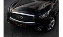 Infiniti QX70 Luxe Sensory | 2,056 P.M  | 0% Downpayment | Full Agency History!