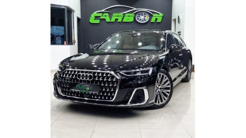 Audi A8 AUDI A8L 55TFSI GCC 2023 IN IMMACULATE CONDITION (WARRANTY+SERVICE CONTRACT FROM OFFICIAL DEALER)