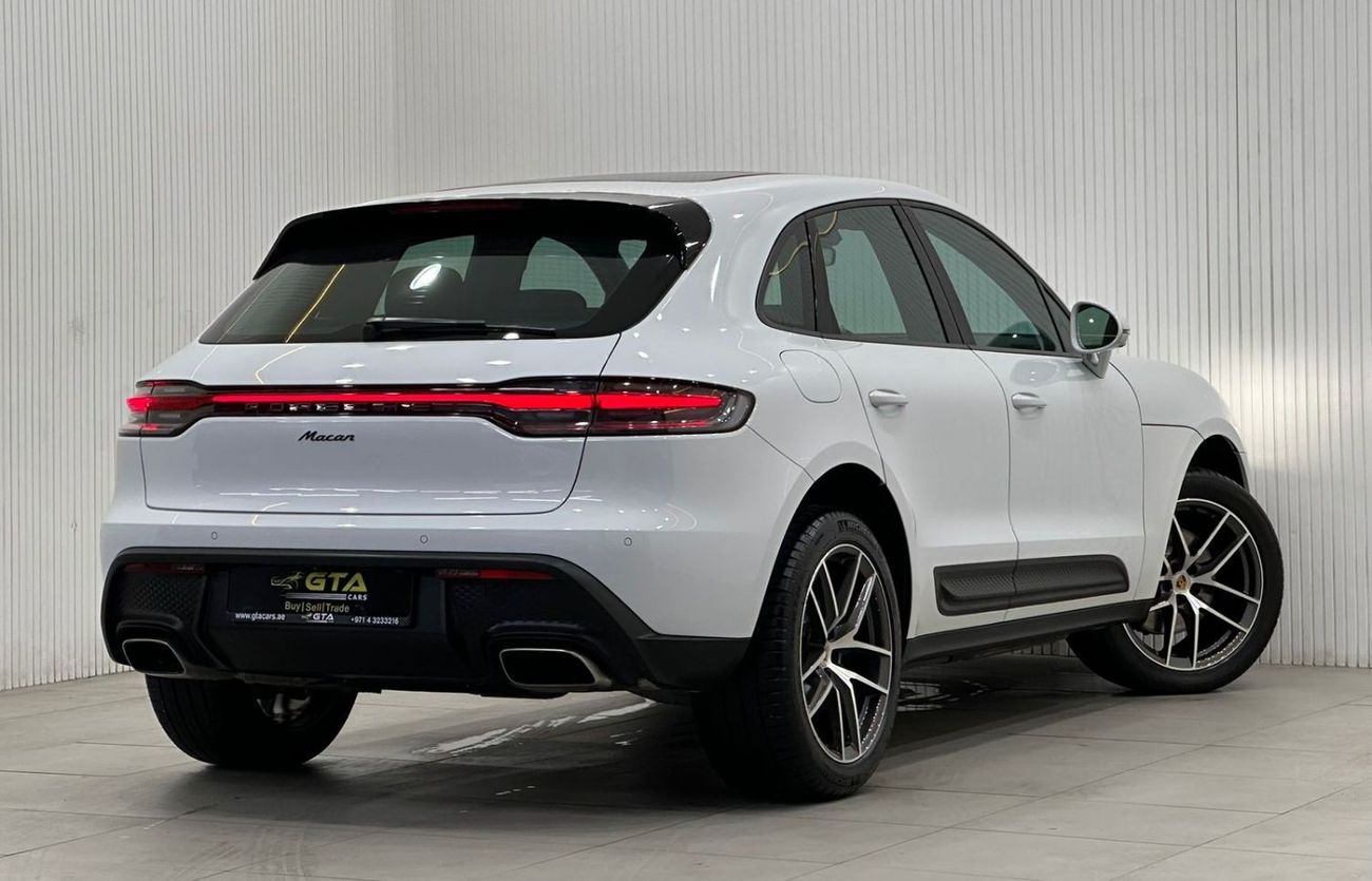 Porsche Macan Std 2022 Porsche Macan, August 2025 Porsche Warranty, Full Porsche Service History, Low Kms, GCC