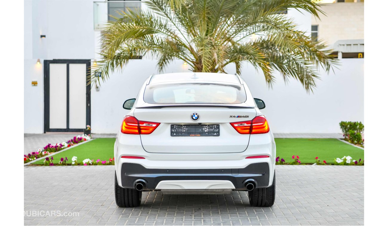 BMW X4 M40i - Excellent Condition - Full Agency Service History - GCC - AED 3,897 Per Month - 0% DP