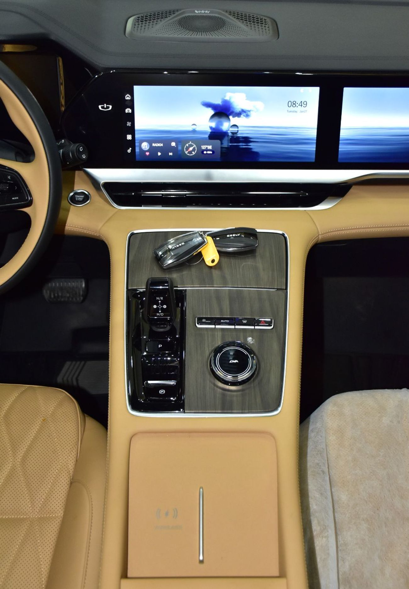 Geely Monjaro EXCELLENT DEAL for our Geely Monjaro 4WD ( 2026 Model ) in White Color GCC Specs