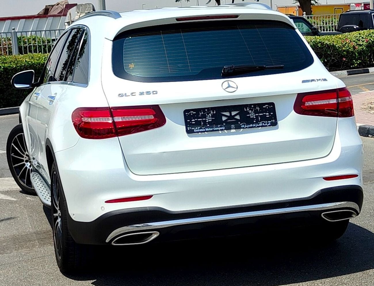 Mercedes Benz GLC250 AMG SUV  Original paint 2018 GCC