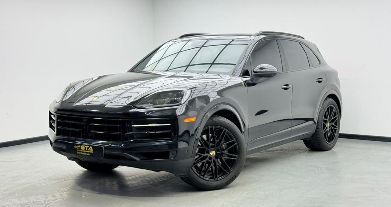 بورش كايان 2024 Porsche Cayenne Coupe, Warranty, Service History, Low Km, Excellent condition, American