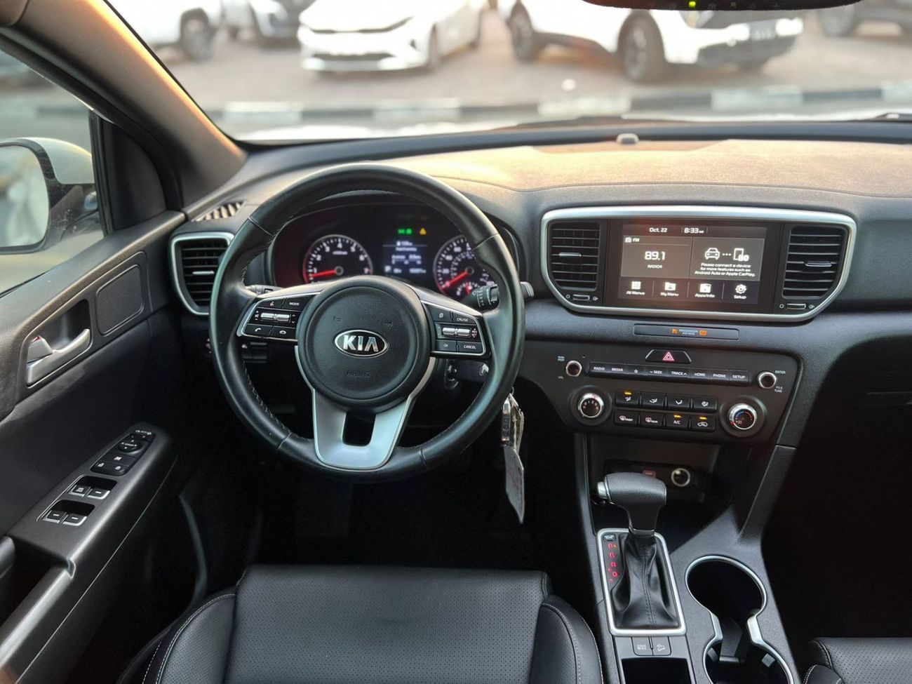 Kia Sportage 2021  Kia  Sportage Mioption-Rear Camara -2.4L-V4- Leather Seat -  2 Key -