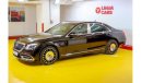 Mercedes-Benz S 400 RESERVED ||| Mercedes-Benz S400 (Maybach Body Kit) 2015 GCC under Warranty with Flexible Down-Paymen