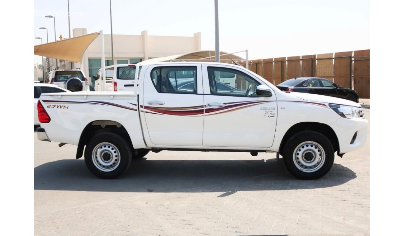 تويوتا هيلوكس 2019 4X4 DOUBLE CABIN WITH GCC SPECS - EXCLUSIVE VAT