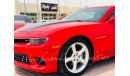 Chevrolet Camaro RS FULL OPTION / GCC SPECS / 0 DOWN PAYMENT / MONTHLY 1242