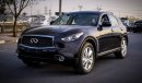 إنفينيتي QX70 Excellence 3.7L - V6 - with Warranty from Agency - GCC Specs - Zero KM- Price for export