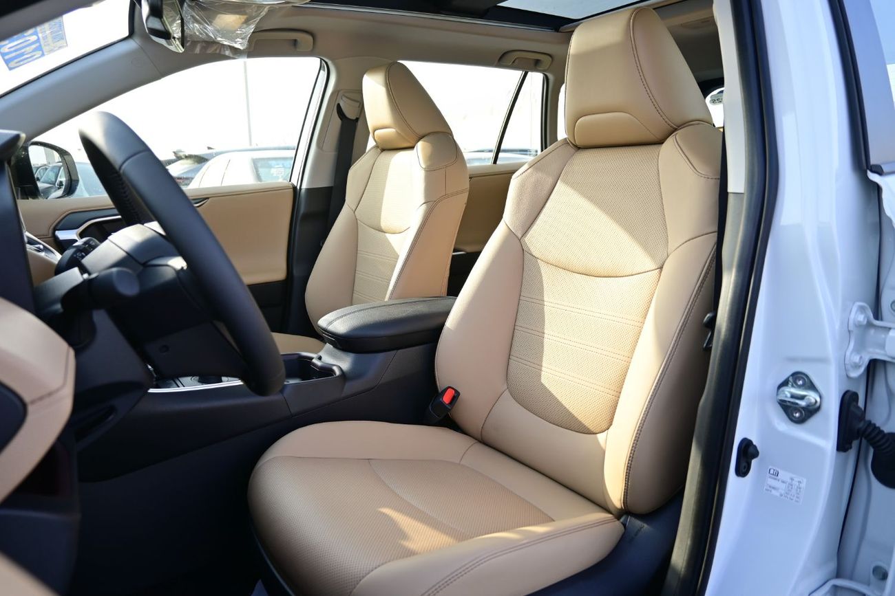 تويوتا راف ٤ Toyota RAV4 Limited 2.5L Hybrid, AWD, Model 2025 Color White