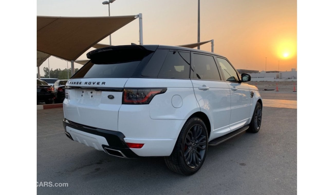 Land Rover Range Rover Sport Range Rover sport 2017, white color, black roof color + panoramic sunroof and full option in very ex