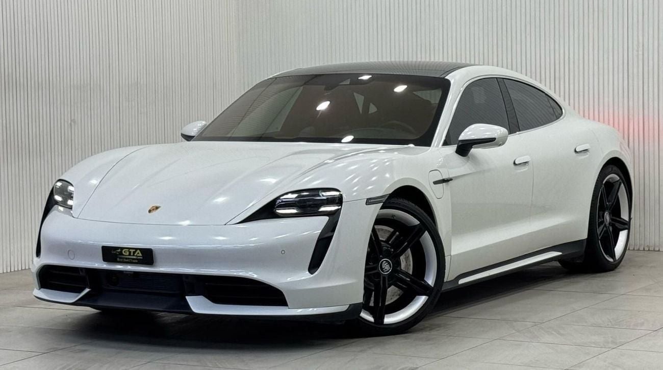 بورش تايكان Turbo (671 HP) 2021 Porsche Taycan Turbo, Full PPF, 1 Year Warranty, Full Agency Service History, GC