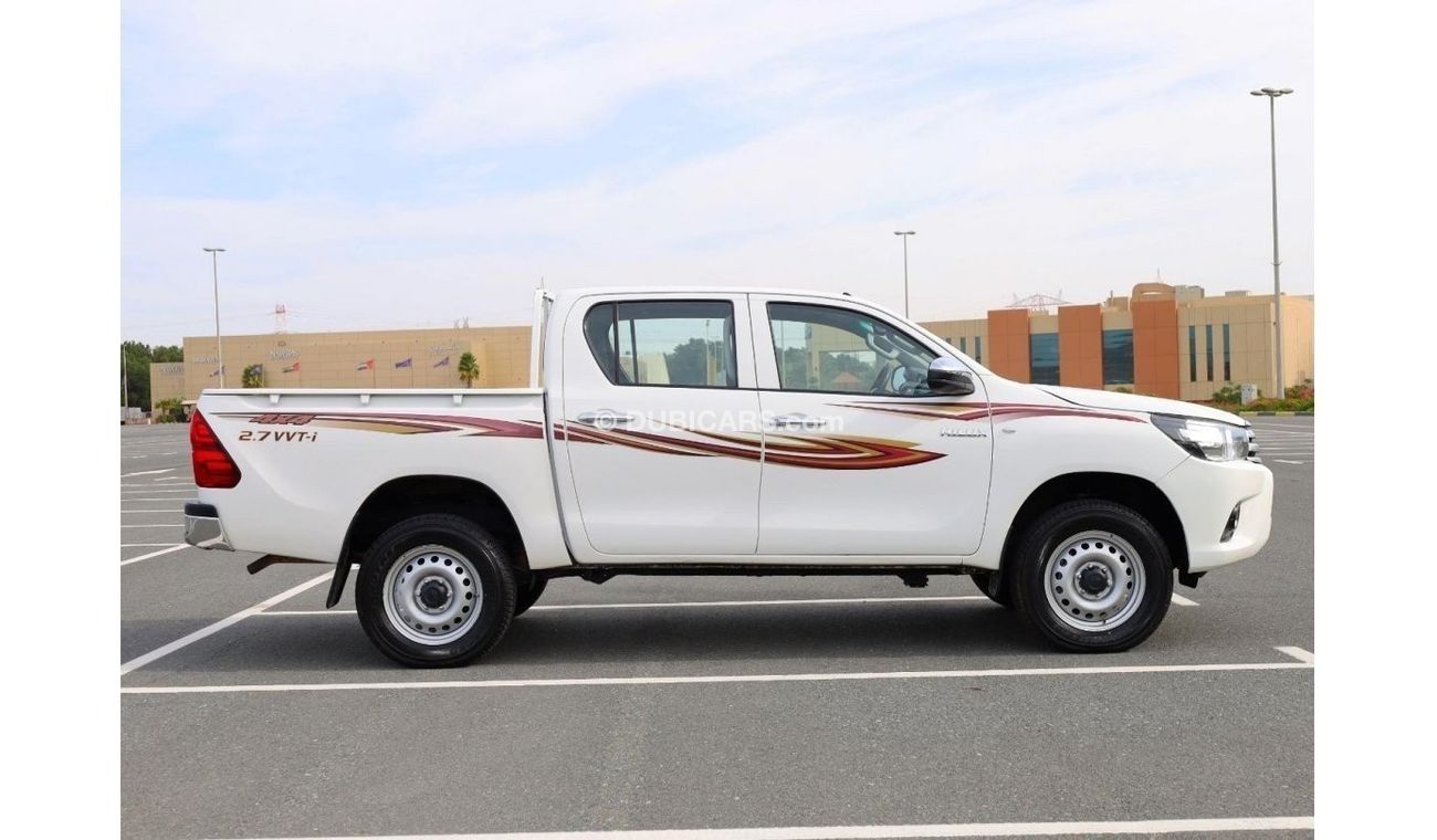Toyota Hilux GL | 4X4 - 2.7L PETROL - AUTOMATIC - D/CABIN | GCC SPECS | BEST PRICE