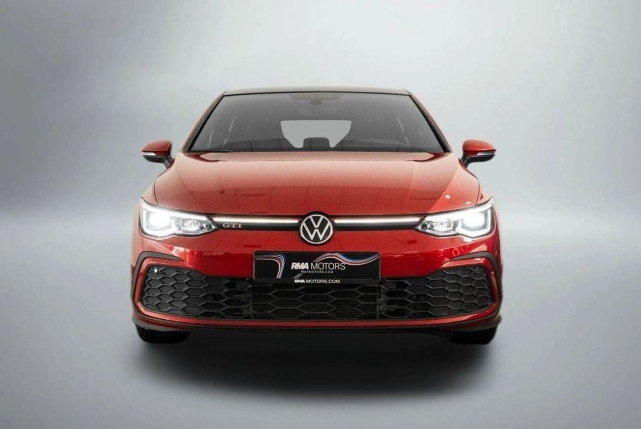 Volkswagen Golf GTI 2.0L Turbocharged Engine