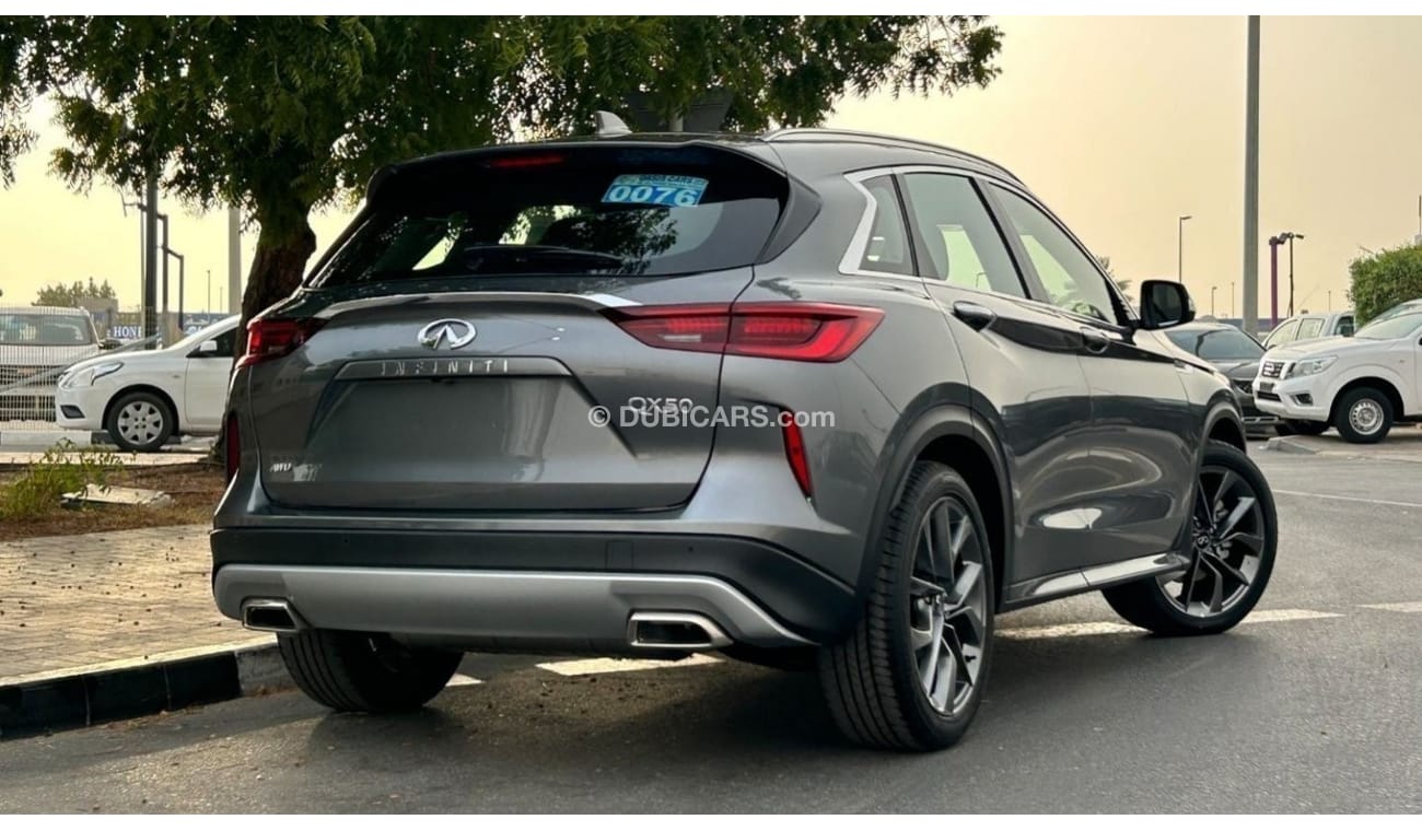Infiniti QX50 Luxe Style AWD GCC Agency Warranty