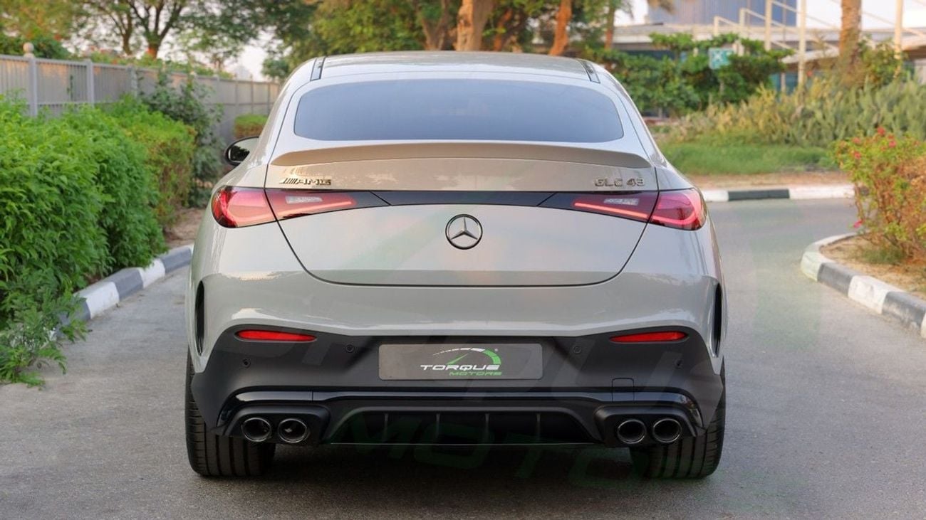 مرسيدس بنز GLC 43 AMG ( Only For Export ) 2026 MERCEDES AMG GLC 43 COUPE 4MATIC BRAND NEW