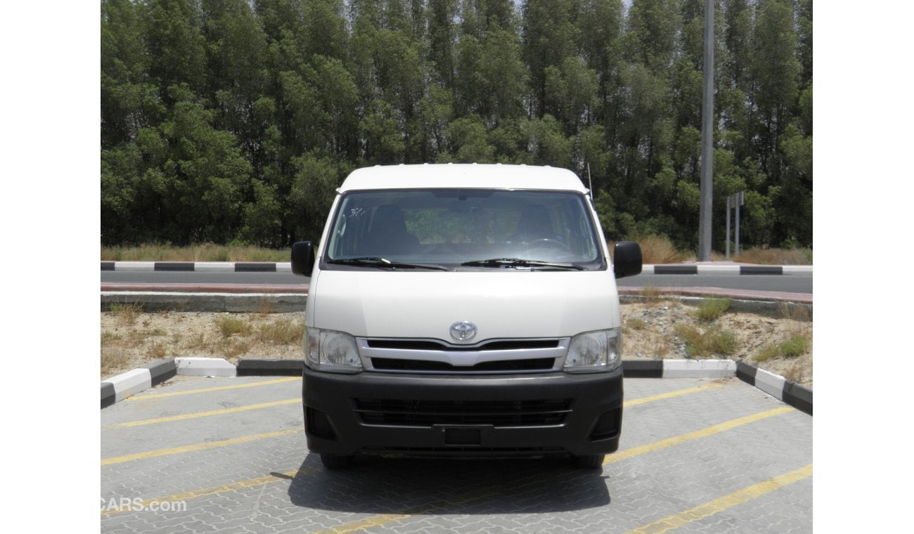 Toyota Hiace Mid roof 2013 14 seats Ref# 337