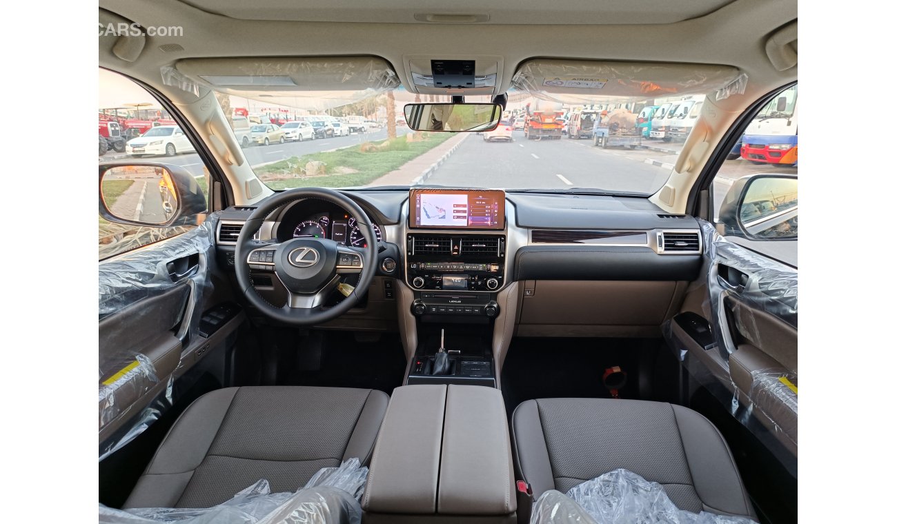 لكزس GX 460 4.6L PETROL, MEMORY + FONT POWER SEATS / SUNROOF / FULL OPTION (CODE # L460)