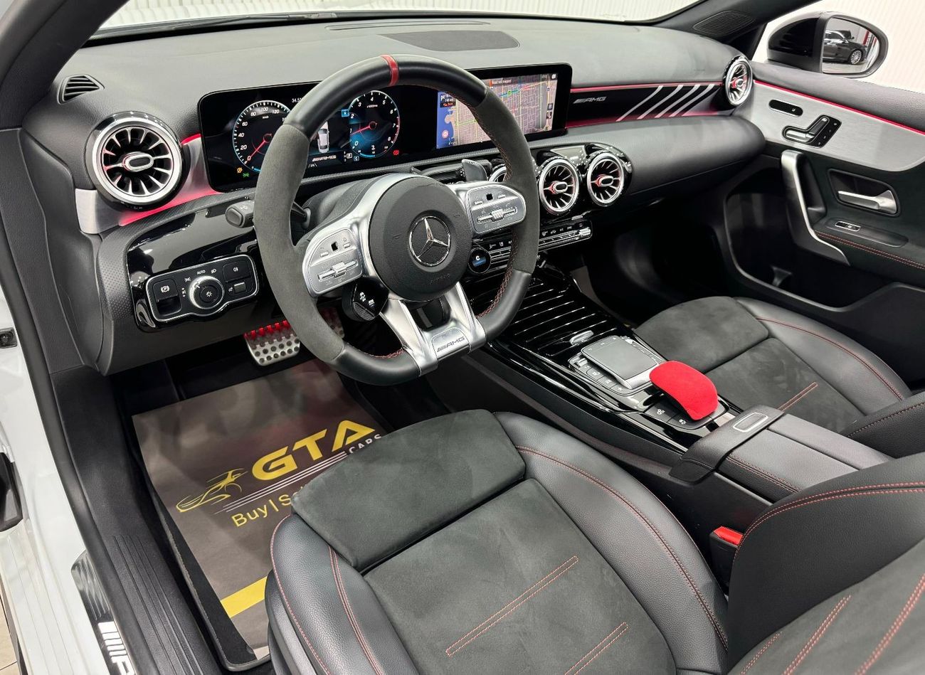 Mercedes-Benz A 35 AMG Premium 2021 Mercedes Benz A35 AMG 4MATIC Aerodynamic Package, Nov 2025 Mercedes Warranty, Full Opti