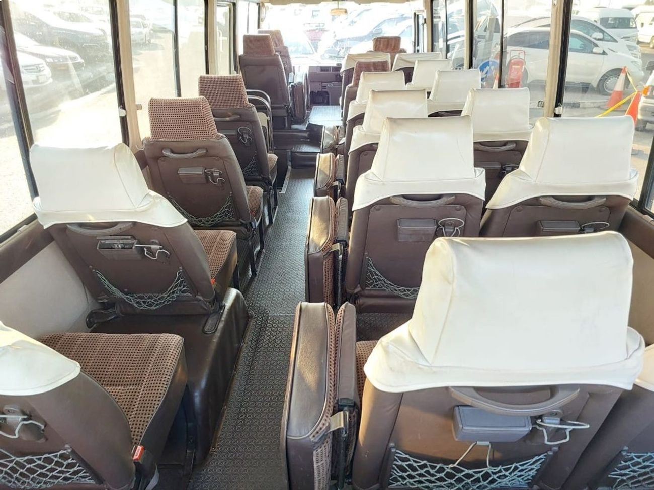 Toyota Coaster TOYOTA COASTER BUS RIGHT HAND DRIVE 1992 MODEL DIESEL MANUAL 4160 ENGINE CC 1HD-T ENGINE 29SEATER (P