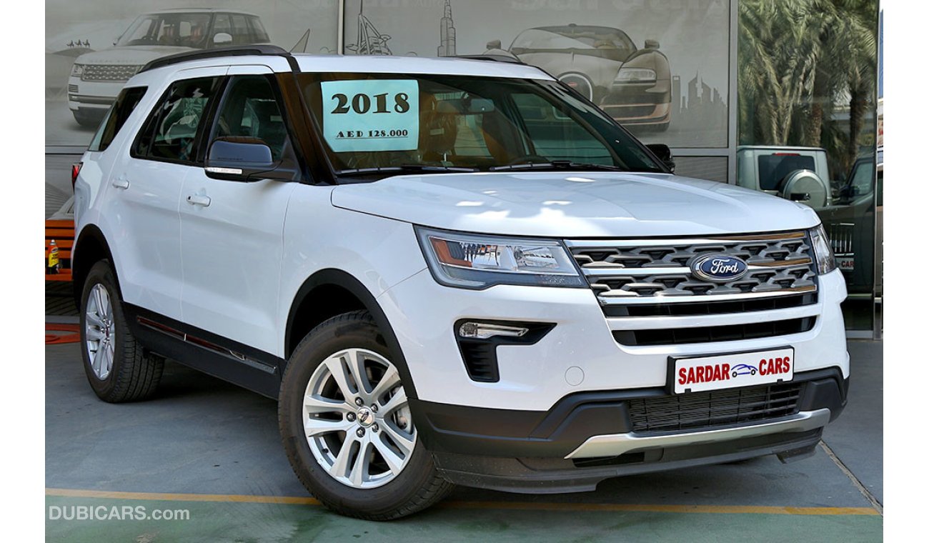 Ford Explorer 2018 For Export ( ALSO AVAILABLE IN BLACK)