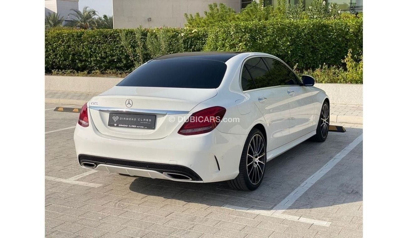 مرسيدس بنز C 200 AMG باك مرسيدس c200 خليجي بانوراما