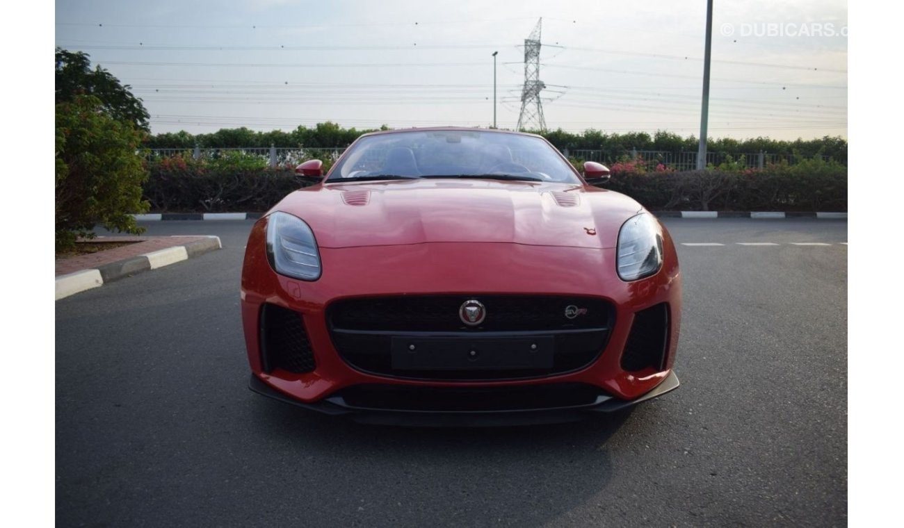 جاغوار F-Type SVR CONVERTIBLE 2018