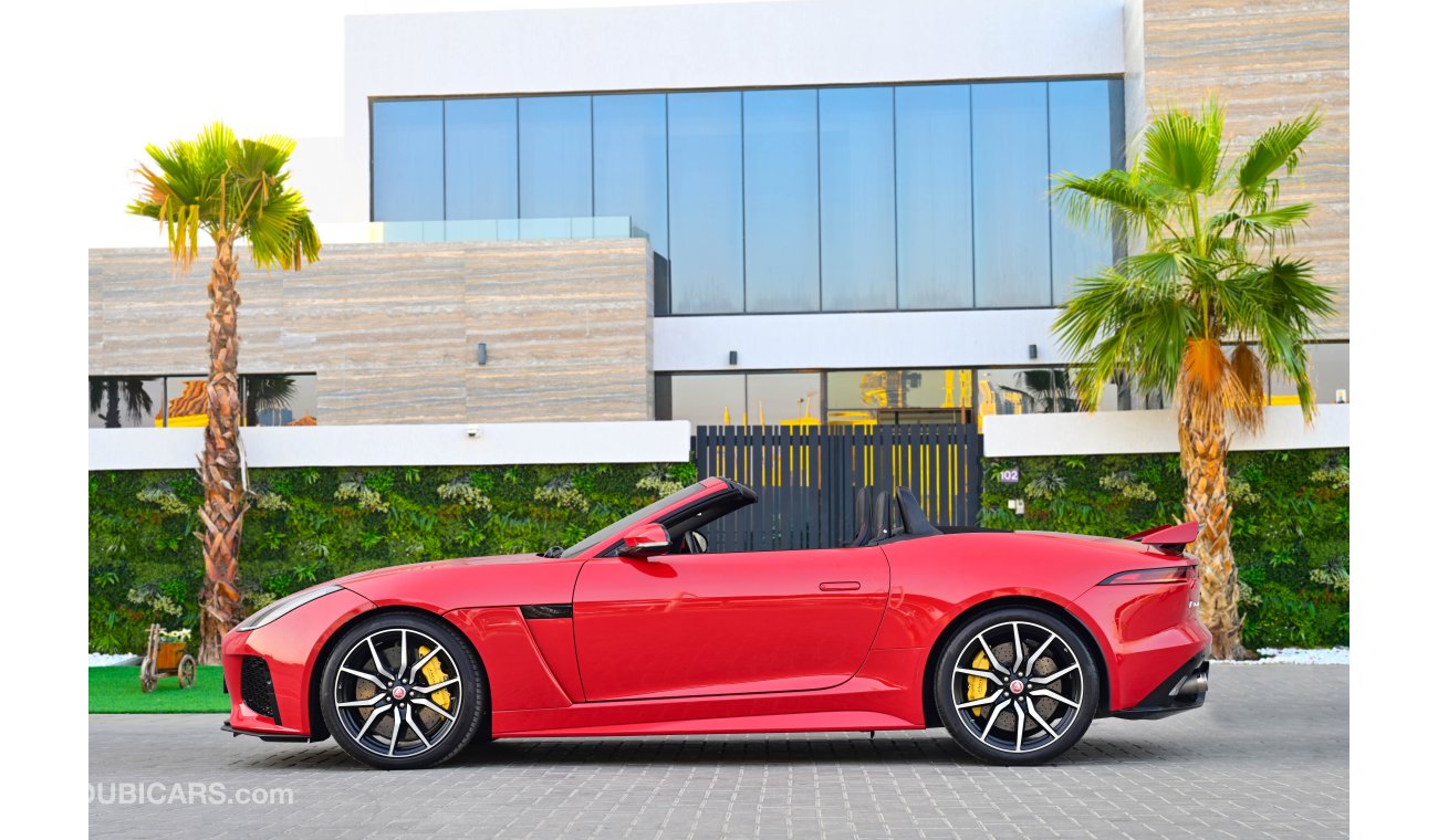 جاغوار F-Type SVR Convertible | 5,873 P.M | 0% Downpayment | Fantastic Condition!