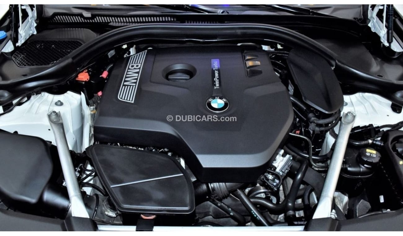 بي أم دبليو 520i EXCELLENT DEAL for our BMW 520i ( 2019 Model ) in White Color GCC Specs