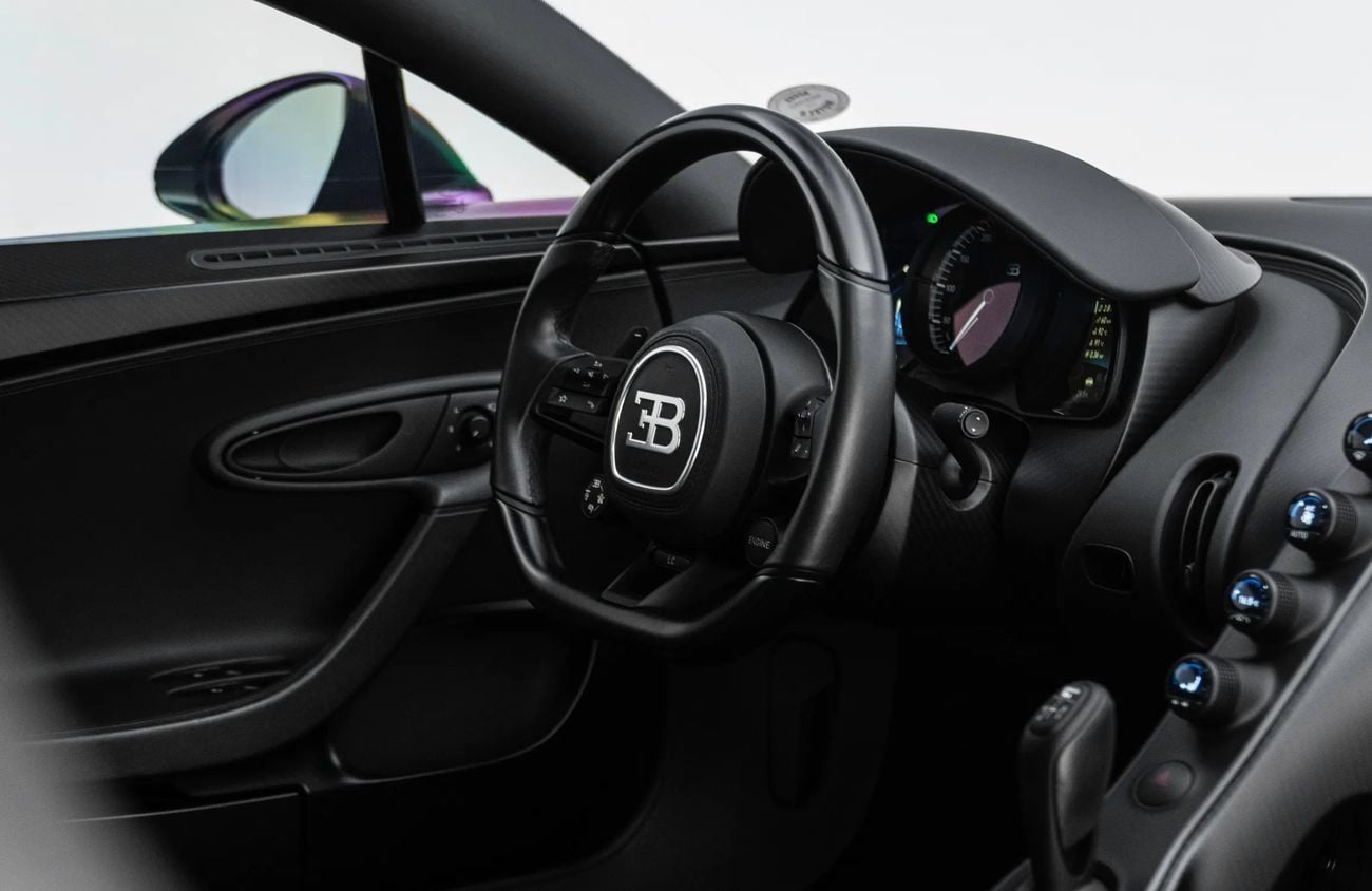 بوغاتي شيرون SPORT 8.0L W16 Quad-Turbocharged Engine