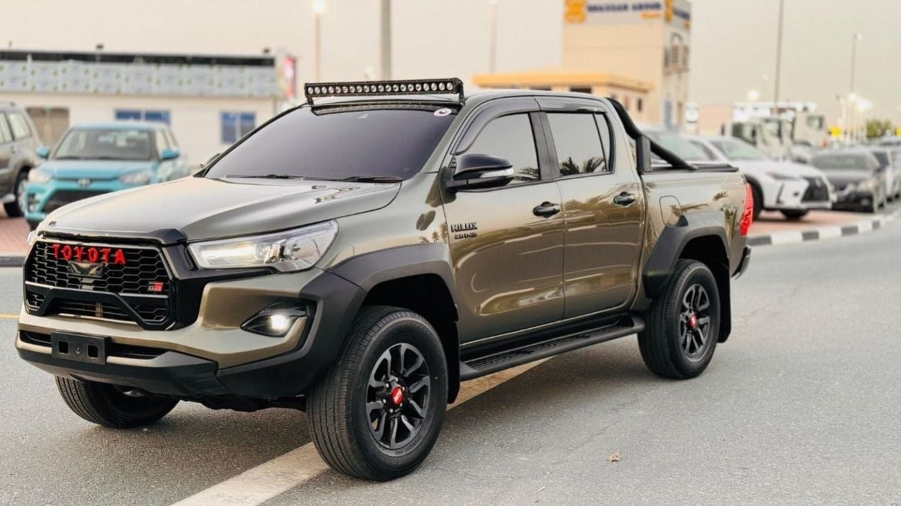 Toyota Hilux GR KIT INSTALLED | AFTER MARKET SIDE FENDERS | 2.8L DIESEL | RHD | REAR VIEW CAMERA