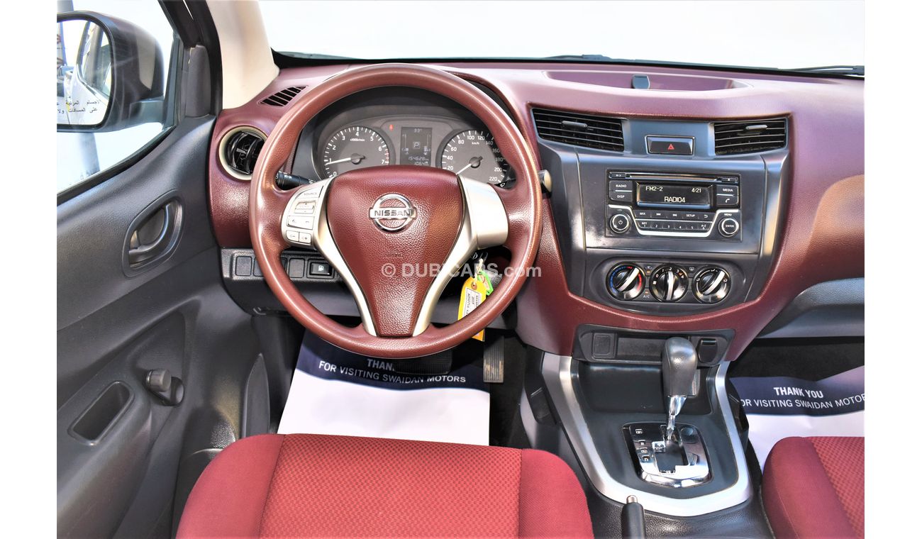 Nissan Navara AED 1174 PM | 0% DP | 2.5L 2WD GCC WARRANTY