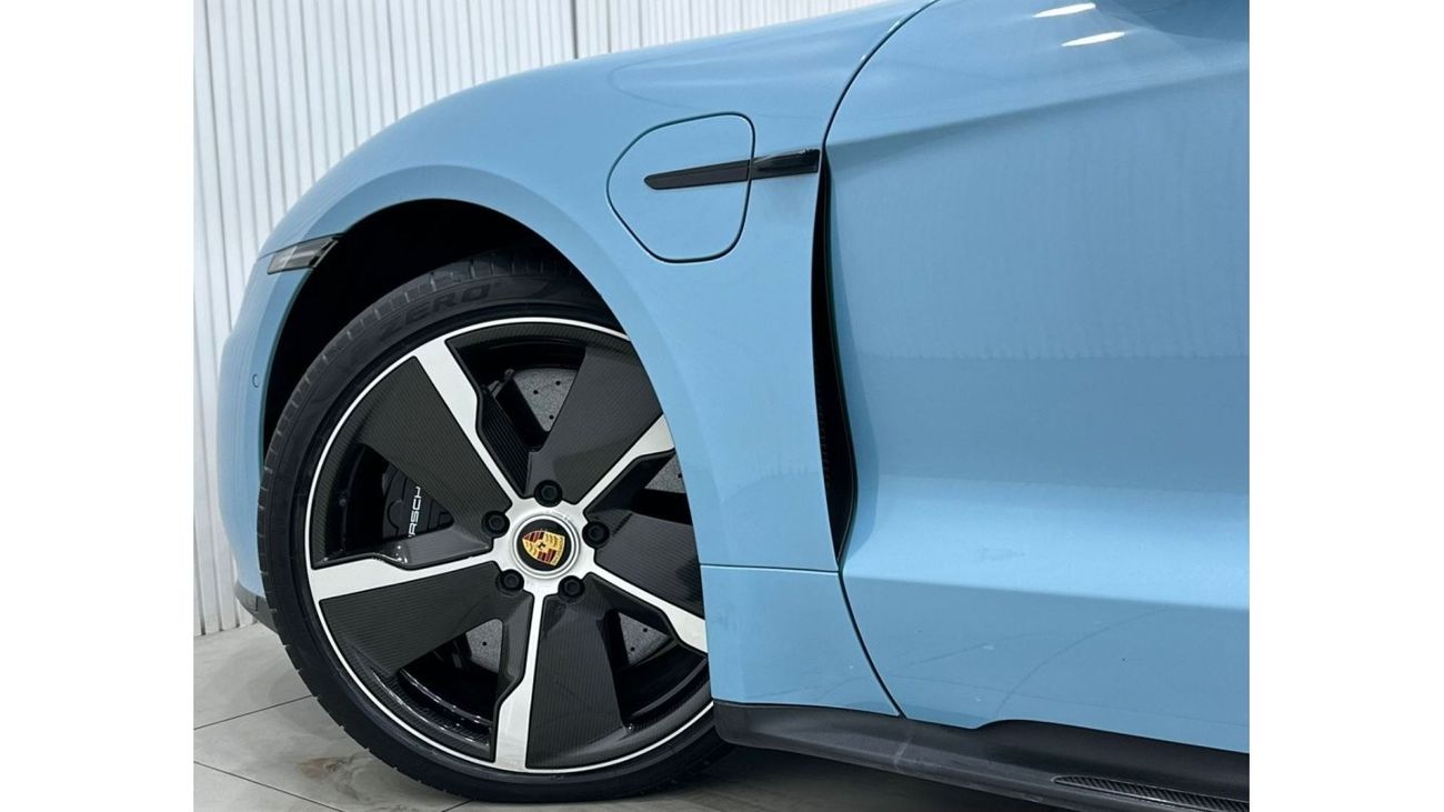 Porsche Taycan 2021 Porsche Taycan Turbo S, Porsche Warranty, Full Service History GCC